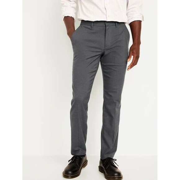 Old Navy Other - Old Navy Athletic Dress Pants Mens 36x30 Gray Built in Flex Stretch NEW